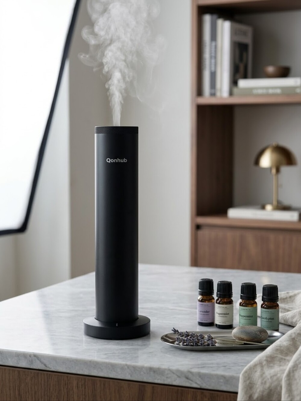 Black Ultra Quit Aroma Diffuser - Wireless & Bluetooth